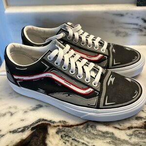 Cartoon Old Skool Vans *Wide*